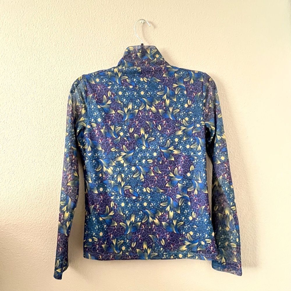 Anthropologie Gauzy Lined Turtleneck Top - Picture 2 of 10